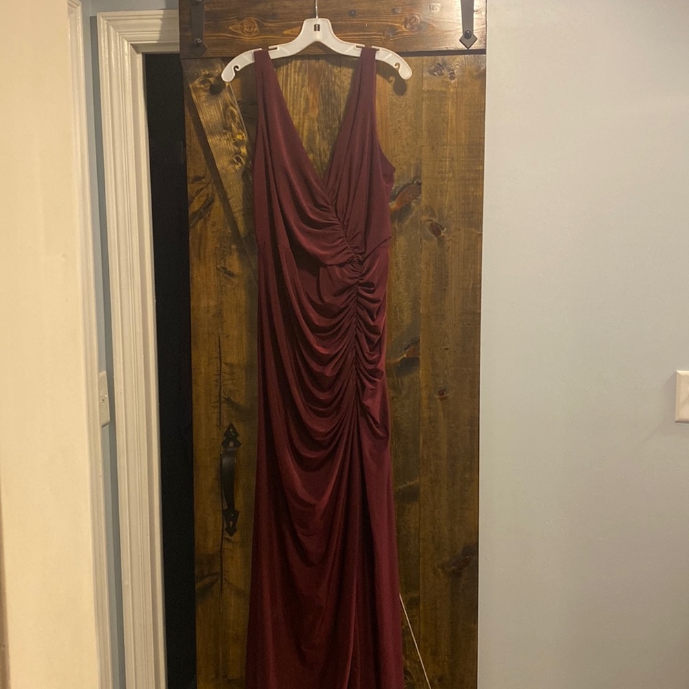 David’s bridal Floor length dress